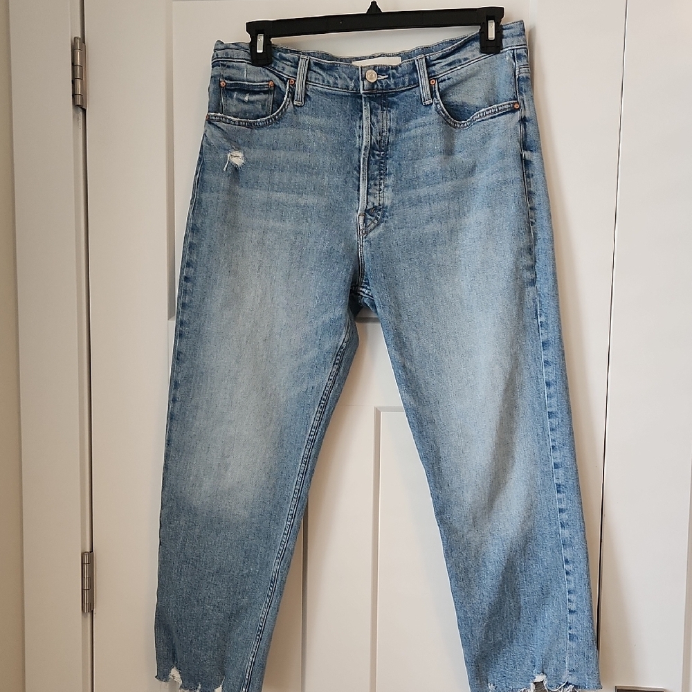 MOTHER Superior Light Blue Denim